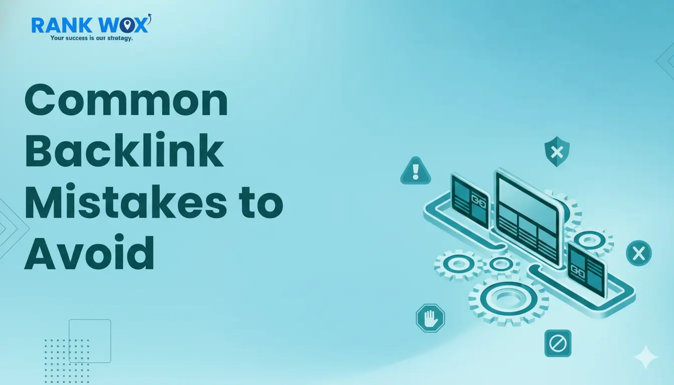 Common Backlink Mistakes to Avoid