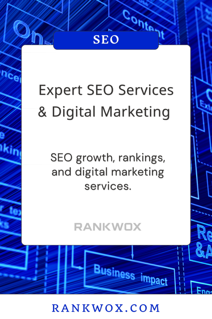 Expert SEO Services & Digital Marketing